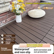 30X60 outdoor floor balcony self-paved terrace courtyard waterproof plastic wood floor garden floor 