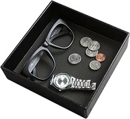 Jack Cube Leather Rubber Finger Scraper Mat Valet Tray Storage Tray Cosmetic Stationery Organizer Ca