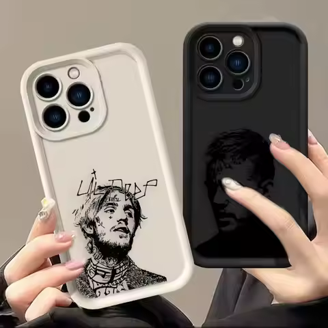 Rapper Cry Baby Lil p-Peep Hell Boy Phone Case For iphone Apple 17 AIR 16 16E 11 12 13 14 15 XR Plus