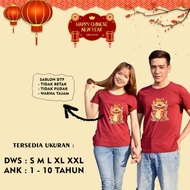 C03679 IMLEK KAOS / CNY KAOS / SNAKE WITH GOLD INGOTS / SINCIA IMLEK BAJU SNAKE 2025 / DTF SCREEN PR