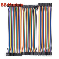 2.54mm Dupont Line 20cm 10cm 40Pin Male to Male+Female to Male + Female to Female Jumper Wire Dupont