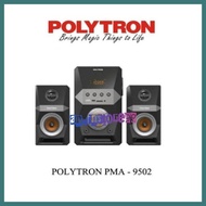 SPEAKER POLYTRON PMA 9502 USB BLUETOOTH MULTIMEDIA AUDIO SPIKER AKTIF