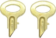 2Pcs Ignition Key 231713 Compatible with Allis Chalmers D10 D12 D14 D15 D17 D19 D21 H3 HD3