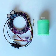 110,000 RPM Motor Kelajuan Tinggi dengan Papan Kawalan Motor Digital Pengering Rambut Tanpa Bilah Mo