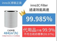 inno3C i-AP9 H13 濾芯 i-AP9F (適用於inno3C i-AP9 HEPA cum UV-C 空氣淨化器)