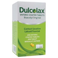 Dulcolax Bisacodyl 5mg Tablets 200's