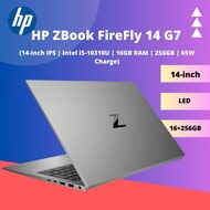 (USED) HP Zbook 14 FireFly G7 (14" IPS | i5-10310U | 16GB RAM | 256GB | Type-C Charging)
