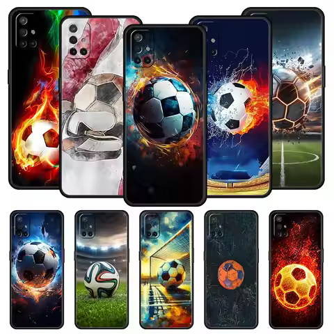 Football Phone Case For OnePlus 13 12 11 10 9 8 7T Pro 13R 12R 10R 9RT 8T Nord N200 N30 2T CE 2 3 5G