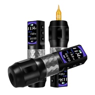 YILONG F6 เครื่องสักไร้สายปากกาเครื่องสําอาง 2 แบตเตอรี่มอเตอร์ทรงพลังไร้แปรงถ่าน