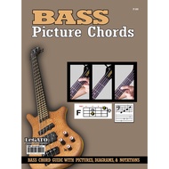 Bass Picture Chords Book, Bass Guitar Book, Bass Guitar Chord Book, Bass Book