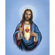 Catholic print picture SACRED HEART poster print Home Decor