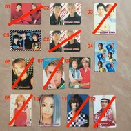 Yes card 卡$5~$10 (包平郵) KinKi Kids w-inds 瀧澤秀明 瀧與翼 深田恭子 濱崎步 山下智久 堀北真希 松本潤 嵐