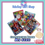 Buku mewarna kanak kanak unicorn avenger/colouring book A5 cartoon 16 muka surat Colour activity boo