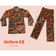 Uniform K.B Sekolah /Uniform Celoreng dan Seluar Celoreng Sekolah