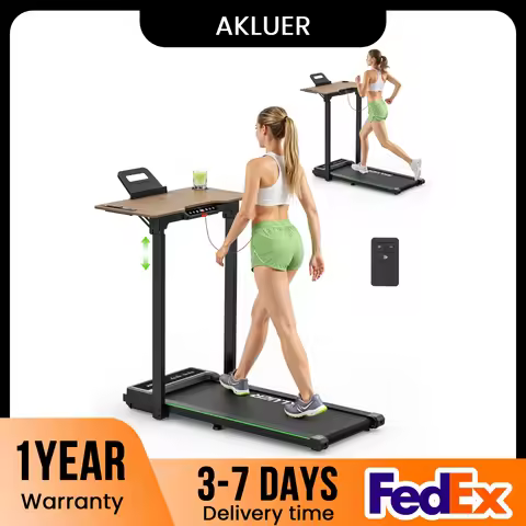 Akluer Walking Pad Treadmill,Compact Walking Pad, 2.5HP Desk Treadmills,Foldable Treadmill with Remo