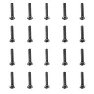 LC Racing - Round Head Screw M2.6_14mm (2.0mm Hex Socket/ 20pcs) - (LCSK42)