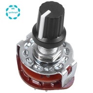 Electronic Machine 4P3T 4Pole 3 Position 2 Deck 16 Pin Rotary Switch