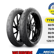 MICHELIN PILOT MOTOGP TAYAR TUBELESS TIRE TYRE 17' 60/90-17 70/90-17 80/90-17 90/80-17 120/70-17