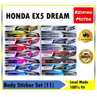 STRIPE HONDA EX5/ EX5 DREAM STICKER (11) DESIGN VIETNAM STYLE CUSTOM SPECIAL