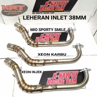 LEHERAN INLET 38 MM DIAMETER KNALPOT MIO SPORTI SMILE XEON INJEK RC