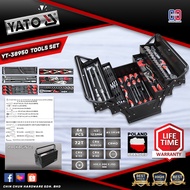 Yato YT-38950 Cantilever Tool Box with 62pcs Tools Kit|Tools Box|Tool Set|Yato Tool|Hand Tool|Pliers