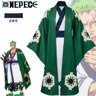 ONE PIECE Zoro Cosplay Yukata Kimono Suit - Asor