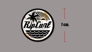 sticker pvc ripcurl สติกเกอร์ ริปเคิล งานพิมพ์ดีที่สุด OFFSET PRINTING เคลือบ UV กันแดด กันน้ำ