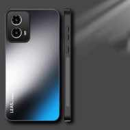 For Motorola Moto G35 Skin-feeling AG Lens Protection Hard Back Cover Shockproof Matte Case