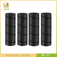 [Ihoce] 4x Bed Base Foot Covers Reusable Rubber Easy Install Bed Base Leg Covers Bed Base Foot Prote