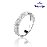 Unisilver 925 Sterling Wedding Ring (WRS03-1001 320)