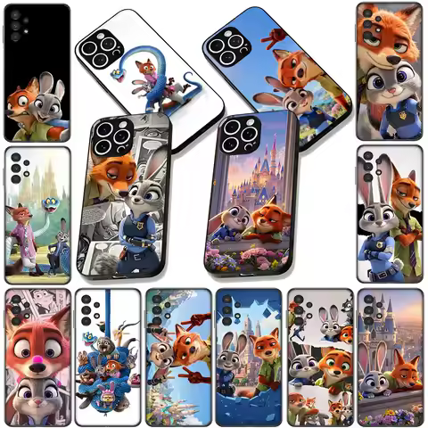 Phone Cover for Huawei P30 P20 Mate 20 Lite Pro Y7 Y6P Y7A 2019 P20Pro P30Pro Mate20 Case Zootopia J