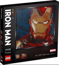 LEGO 絕版 31199 Marvel Studios Iron Man「Lego ART」鐵甲奇俠