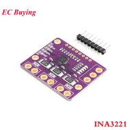I2C SMBUS INA3221 Triple-Channel Shunt Current Power Supply Voltage Monitor Sensor Board Module Repl