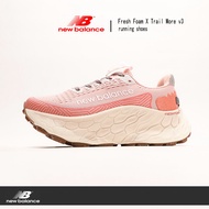 New Balance วิ่ง รองเท้า Fresh Foam X Trail More v3 นางสาว สีชมพู ถ่ายจากสินค้าจริง100% พร้อมส่ง