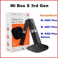 Pemain Media Xiaomi Mi Box S 2nd Gen | Media Player | Atmos Vision 4K HDR KM2 Plus KM7 Plus KP1