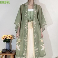 KIKO2E Song Dynasty Print Fairy Dresses, Song Dynasty Chinese Style Chinese Women Elegant Hanfu Dress, Stage Costumes Hanfu Outfit Ancient Song Dynasty Printed Hanfu Lady Girls