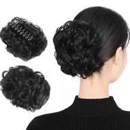 Curly Round Fake Hair Clips Buns Fake Hair Buns Fake Hair Clips