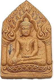Phra Khun Pean Lp Moon Wat Bannjarn RorSor 232 Lucky Charm Pendant Holy Blessed Genuine, leklai, leklai
