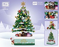 現貨🎄Loz-DIY聖誕積木音樂盒 聖誕樹旋轉音樂盒 聖誕老人搖擺音樂盒 聖誕禮物 DIY積木音樂盒玩具