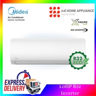 Midea 1.0hp R32 Inverter Xtreme Save Series Wall Mount Air Cond MSXS-10CRDN8