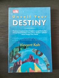 BUKU UNVEIL YOUR DESTINY. PENGARANG: VINCENTS