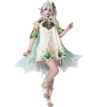 Genshin Impact Furina Zhongli Albedo Venti Cosplay Costume Multiple roles Jacquard Upgrade Ver.