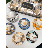 Turkish Coffee saucer set/Teacup set/Turkish Coffee tea Cup set/Cup drinking tea Cup kopo set/Cup an