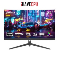 iHAVECPU MONITOR (จอมอนิเตอร์) DAHUA LM24-E230CN - 23.6 VA FHD CURVED 180Hz As the Picture One