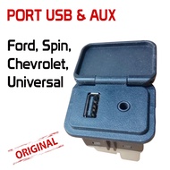 USB dan AUX Port Ford Chevrolet Spin Colokan USB dan Aux mobil Chevrolet Charger Audio Chevrolet Spi