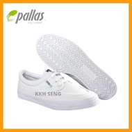 Pallas Jazz 001 Canvas White Shoes #Kasut Putih Sekolah Pallas Jazz