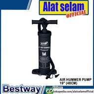 NEWEST - Air Hummer Pump Bestway 19" 48cm Rubber Boat Pump Hand Air Mattress