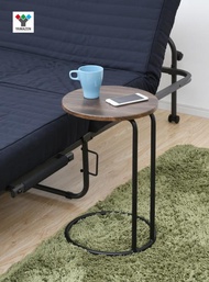 日本Yamazen-簡約鐵藝C形小茶几(T2888).