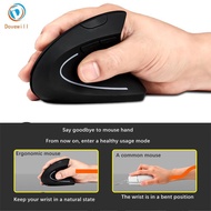 [Dovewill] Ergonomic Mice Vertical Mice Sturdy Comfortable Lightweight Portable Optical Mice for Off