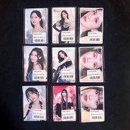 [TWICE官方][全新現貨]  TWICE MISAMO "Masterpiece" 線上抽選 IC sticker Mina Sana Momo